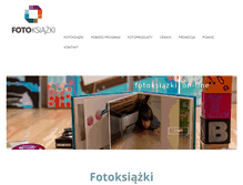 Tablet Screenshot of foto-ksiazki.pl